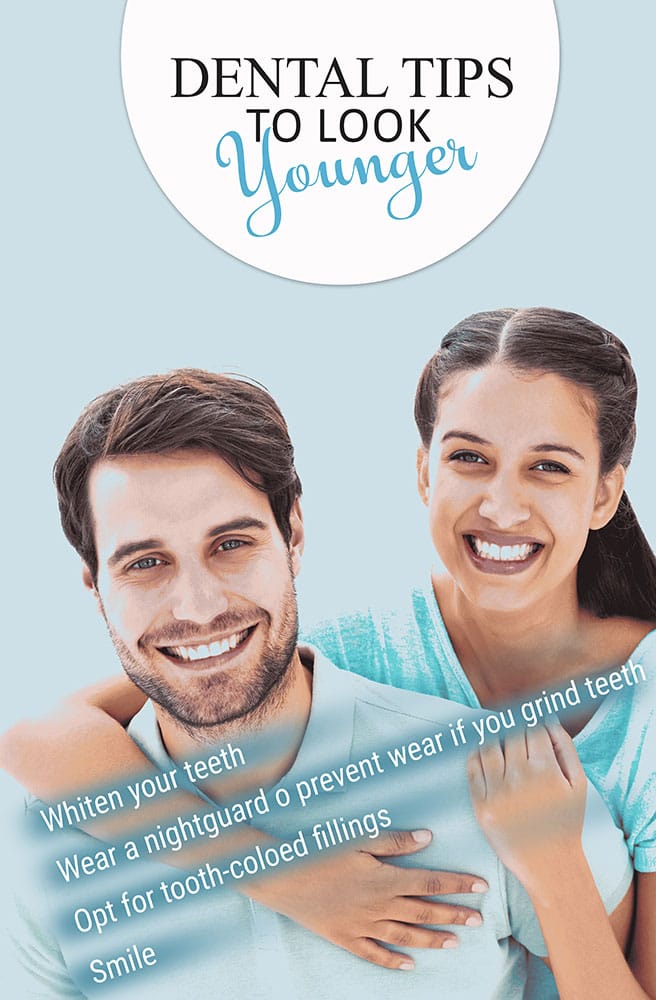 Dental tips and oral health advice poster
