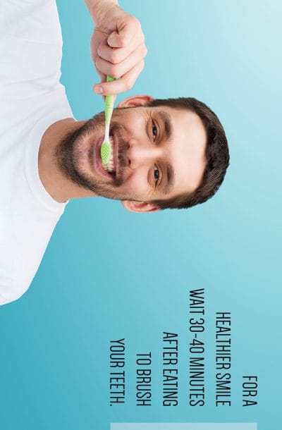 Dental X-ray diagnostic imaging awareness poster