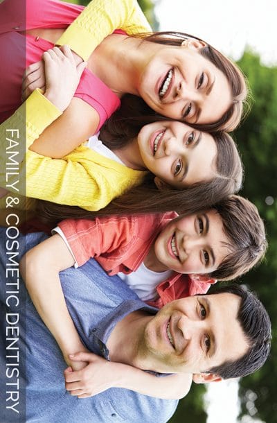 Family and cosmetic dentistry dental clinic poster